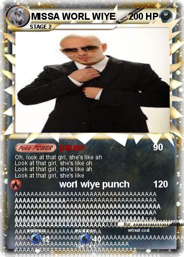 Pokemon MISSA WORL WIYE