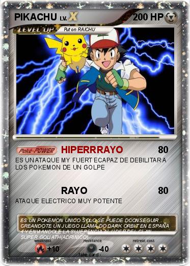Pokemon PIKACHU