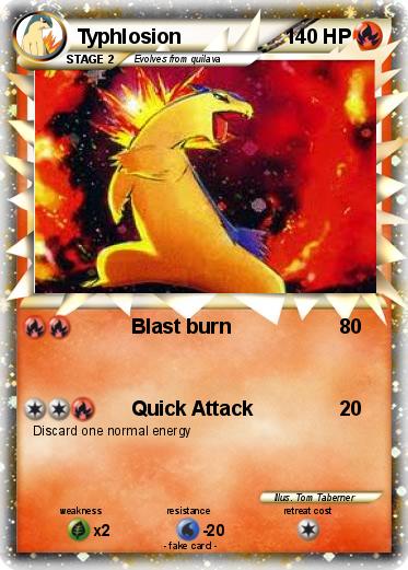 Pokemon Typhlosion