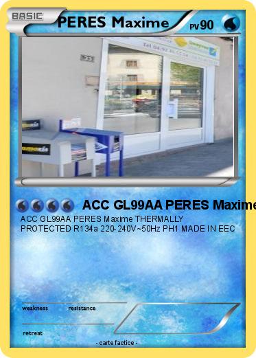 Pokemon PERES Maxime