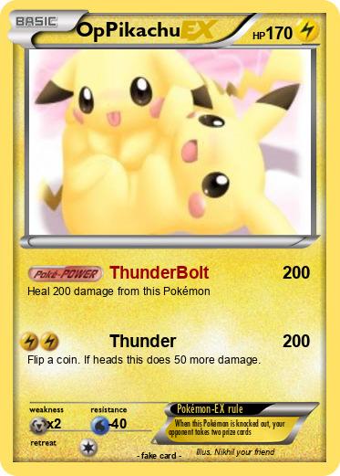 Pokemon OpPikachu