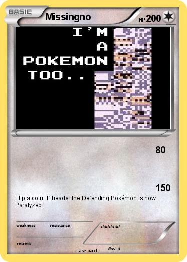 Pokemon Missingno