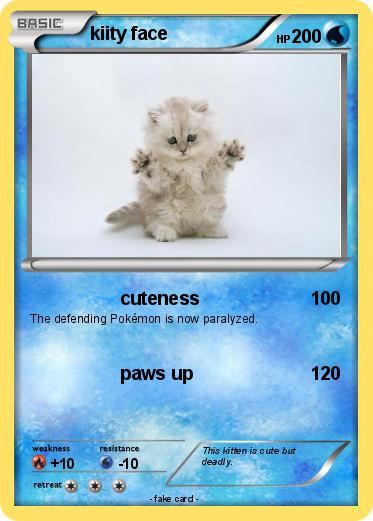 Pokemon kiity face