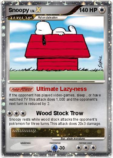 Pokemon Snoopy