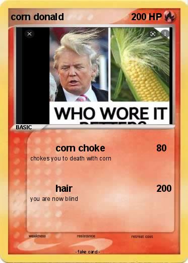 Pokemon corn donald