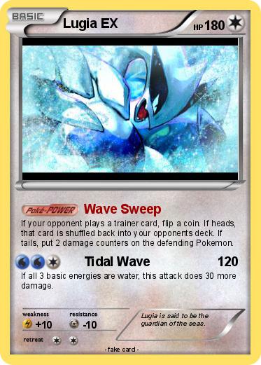 Pokemon Lugia EX