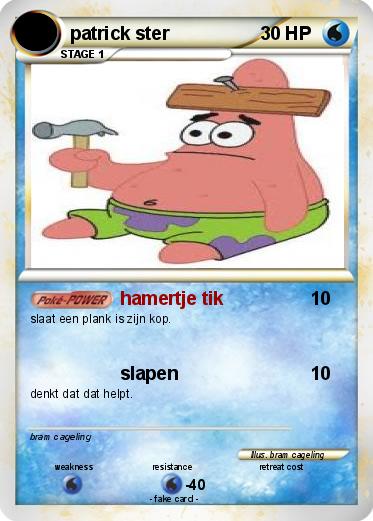 Pokemon patrick ster