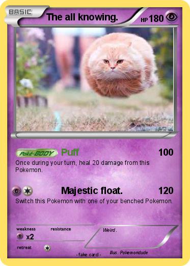Pokemon The all knowing.