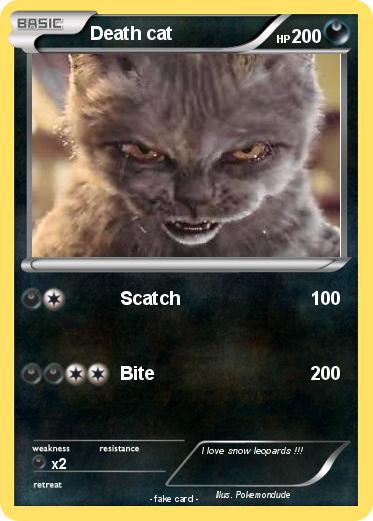 Pokemon Death cat