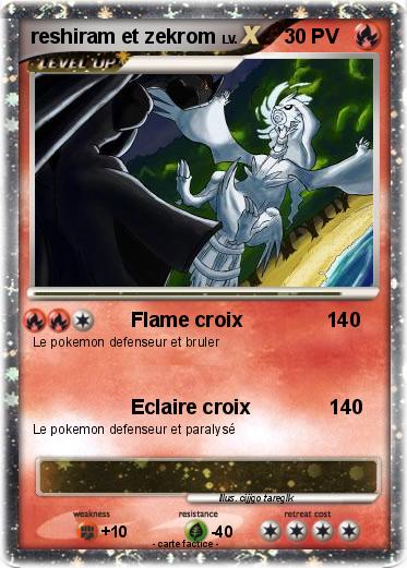 Pokemon reshiram et zekrom