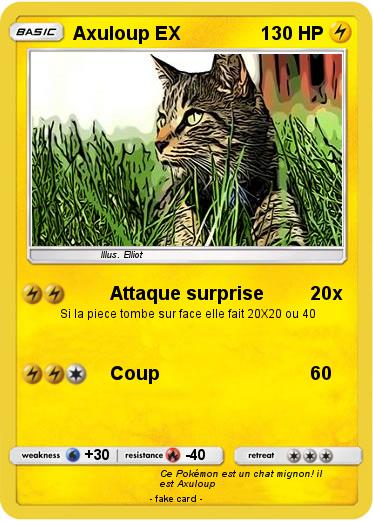 Pokemon Axuloup EX
