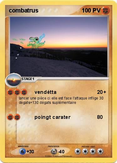 Pokemon combatrus