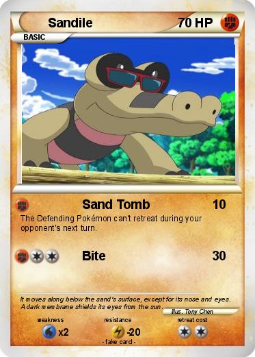 Pokemon Sandile