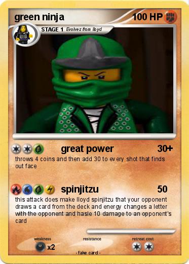Pokemon green ninja