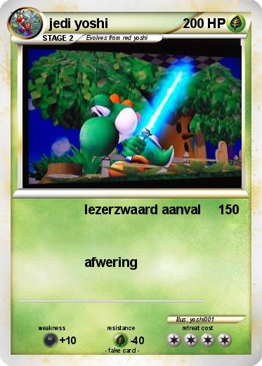 Pokemon jedi yoshi