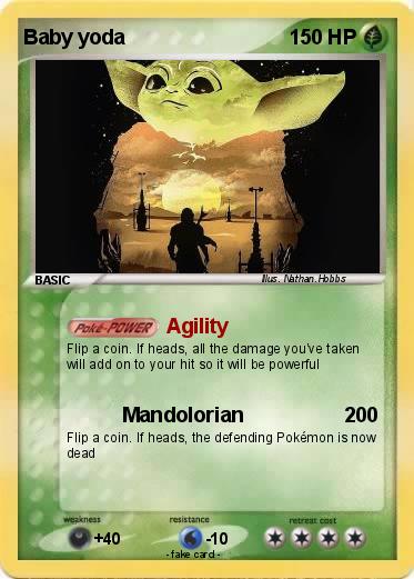 Pokemon Baby yoda