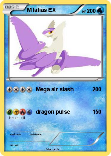 Pokemon M latias EX