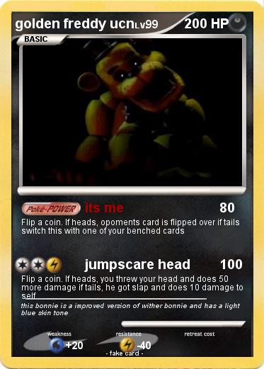 Pokemon golden freddy ucn