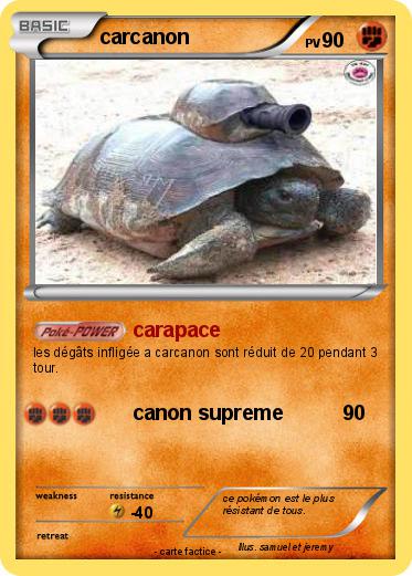 Pokemon carcanon