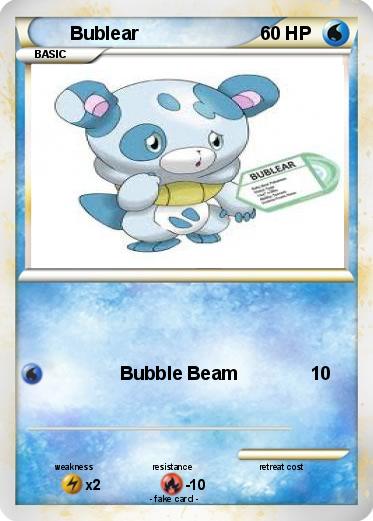 Pokemon Bublear