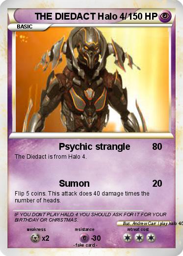 Pokemon THE DIEDACT Halo 4/