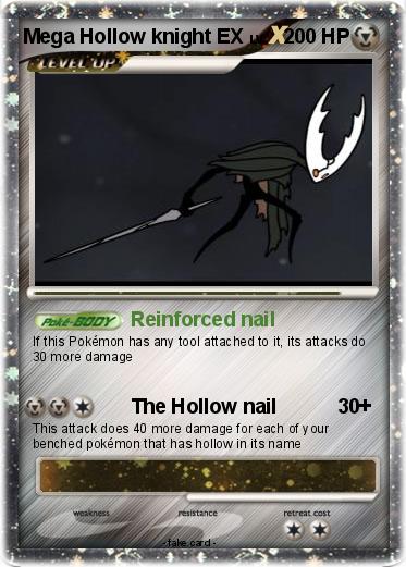 Pokemon Mega Hollow knight EX