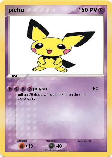 Pokemon pichu