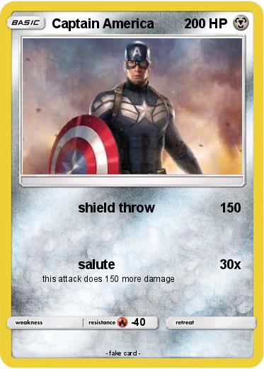 Pokemon Captain America