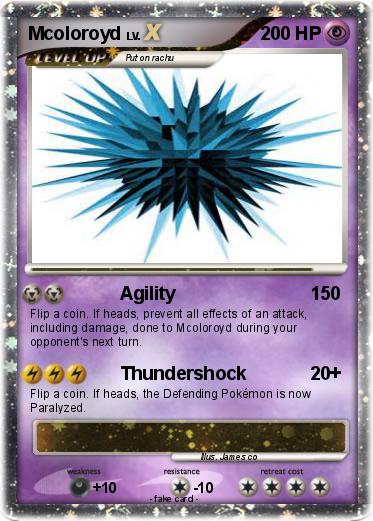 Pokemon Mcoloroyd