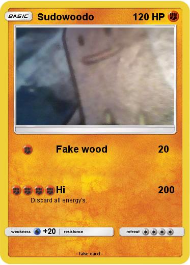 Pokemon Sudowoodo