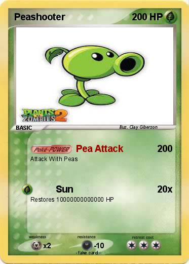 Pokemon Peashooter