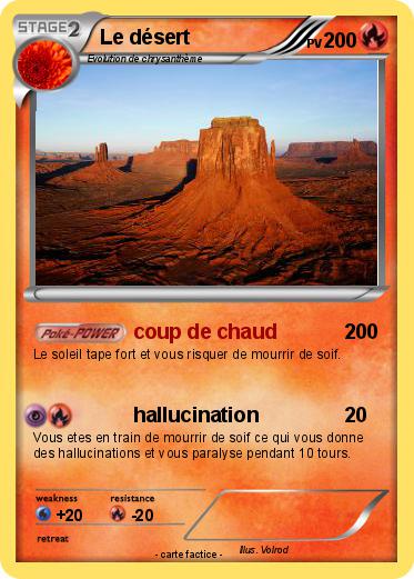 Pokemon Le désert