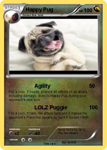 Pokemon Happy Pug