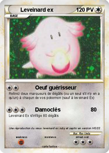 Pokemon Leveinard ex