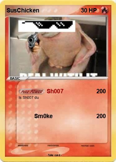Pokemon SusChicken