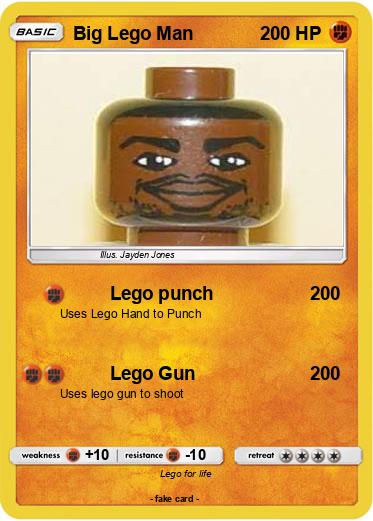 Pokemon Big Lego Man