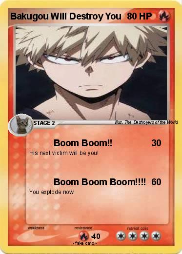 Pokemon Bakugou Will Destroy You