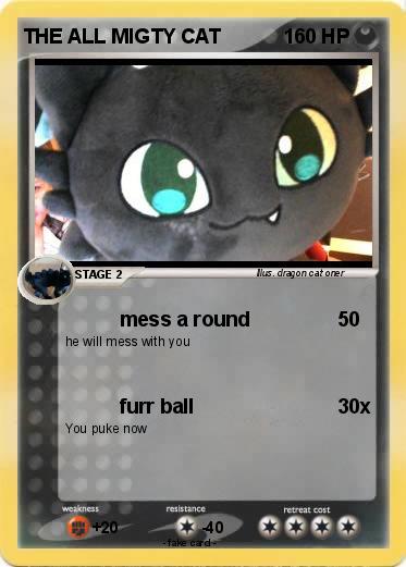 Pokemon THE ALL MIGTY CAT