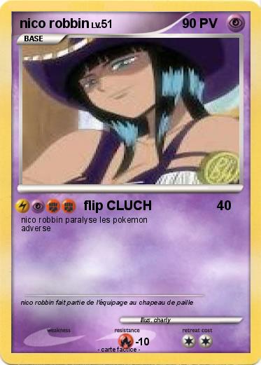 Pokemon nico robbin