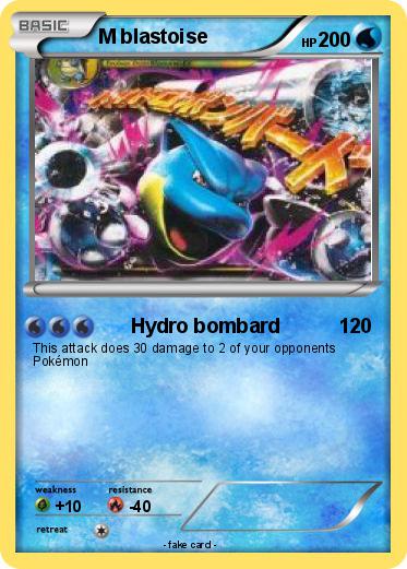 Pokemon M blastoise