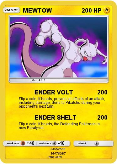 Pokemon MEWTOW