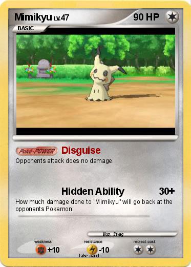 Pokemon Mimikyu