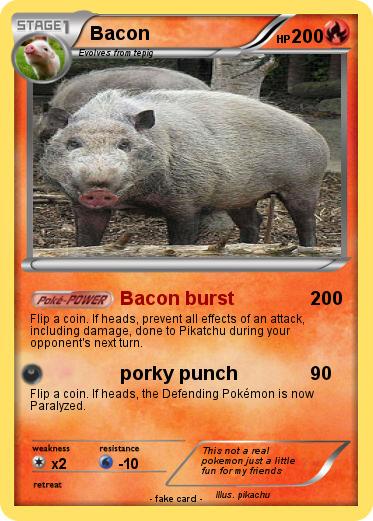 Pokemon Bacon