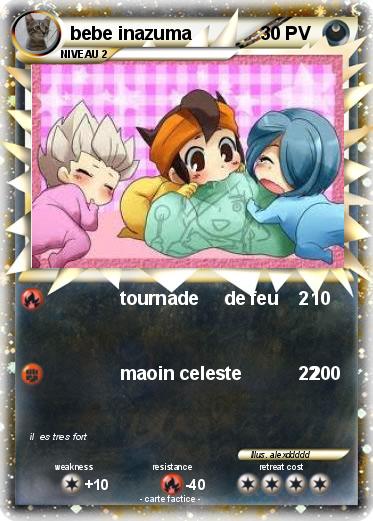 Pokemon bebe inazuma