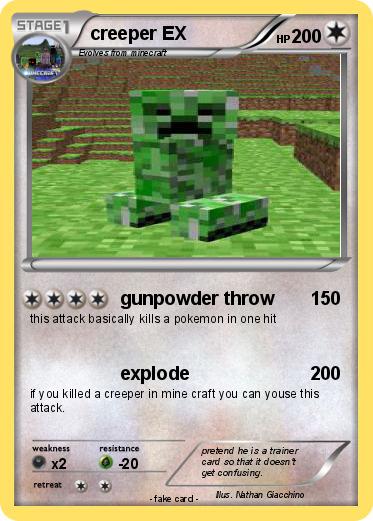 Pokemon creeper EX