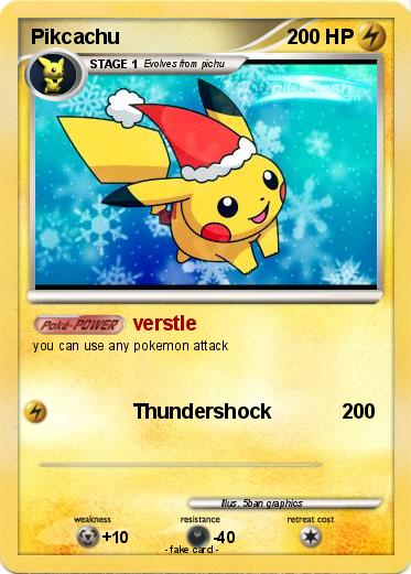 Pokemon Pikcachu