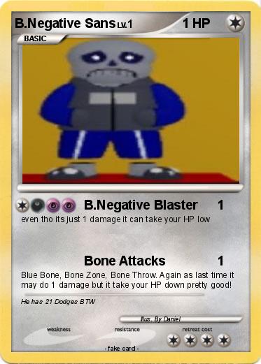 Pokemon B.Negative Sans