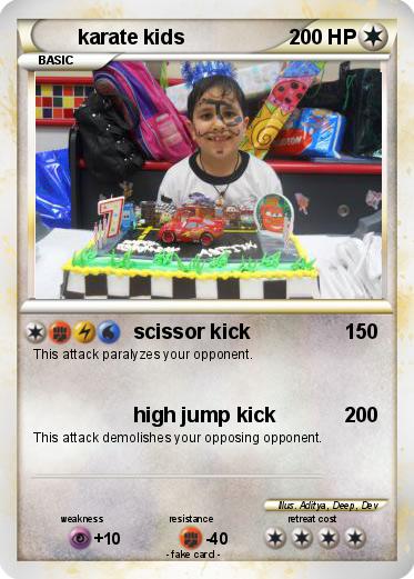 Pokemon karate kids