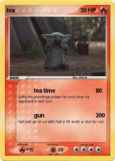 Pokemon tea