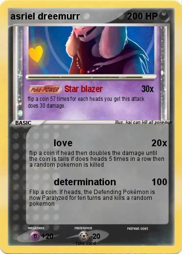 Pokemon asriel dreemurr